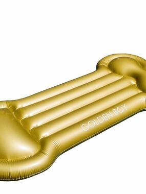 Metallic Gold Pool Float - Golden boy